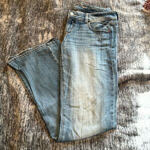American Eagle Outfitters Women's Boot Cut Jeans - Light Blue